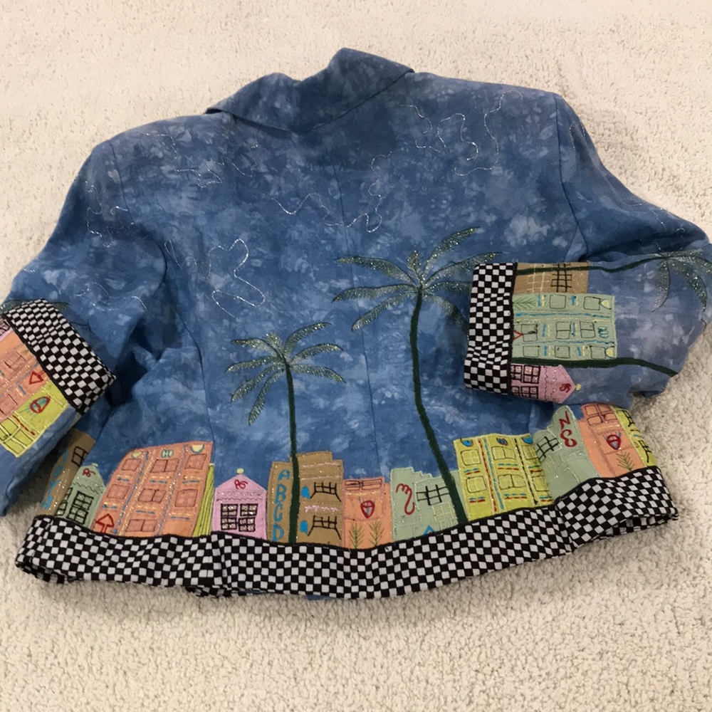 Unique Vintage embroidered Jacket - Picture 5 of 16